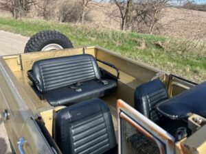 IH Scout Seating